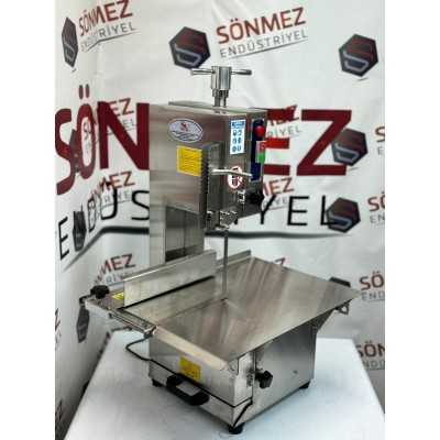 Sönmez Endüstriyel Lavion Komple 304 Krom Et Kemik Kesme Testeresi Makinesi 220/380
