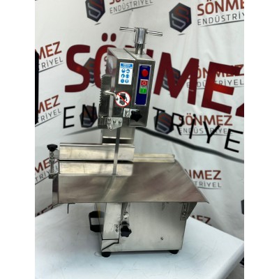 Sönmez Endüstriyel Lavion Komple 304 Krom Et Kemik Kesme Testeresi Makinesi 220/380