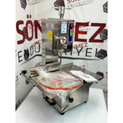 Sönmez Endüstriyel Lavion Komple 304 Krom Et Kemik Kesme Testeresi Makinesi 220/380