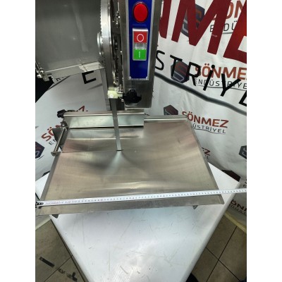 Sönmez Endüstriyel Lavion Komple 304 Krom Et Kemik Kesme Testeresi Makinesi 220/380